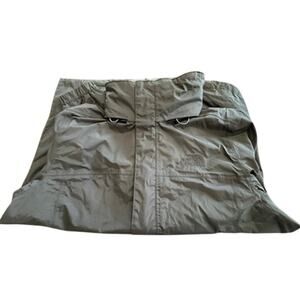 "THE NORTH FACE" Long Sleeve Zip Up Mens Rain Jacket SZ M Jogging Mesh Interior